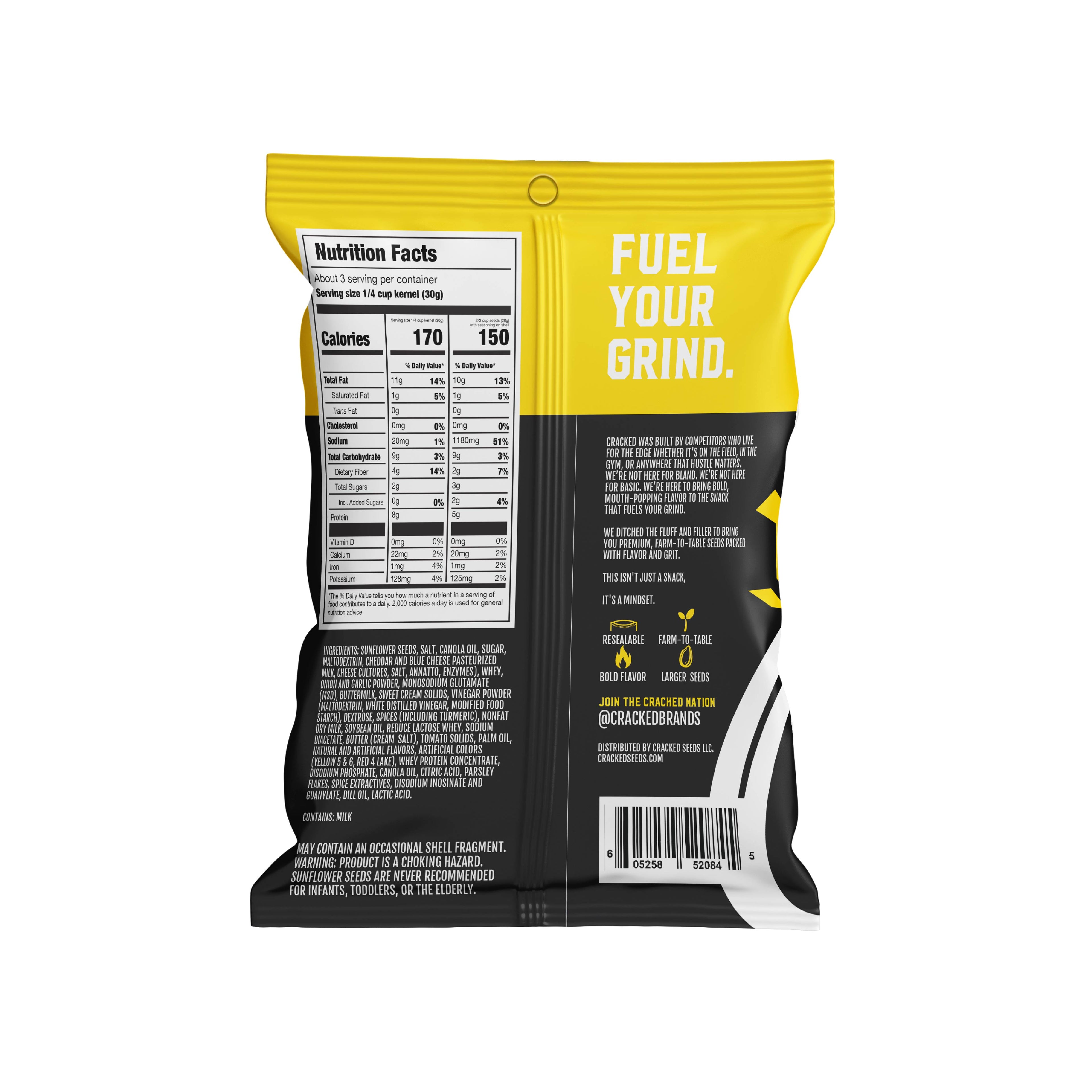 Double Smash Heat Sunflower Seeds