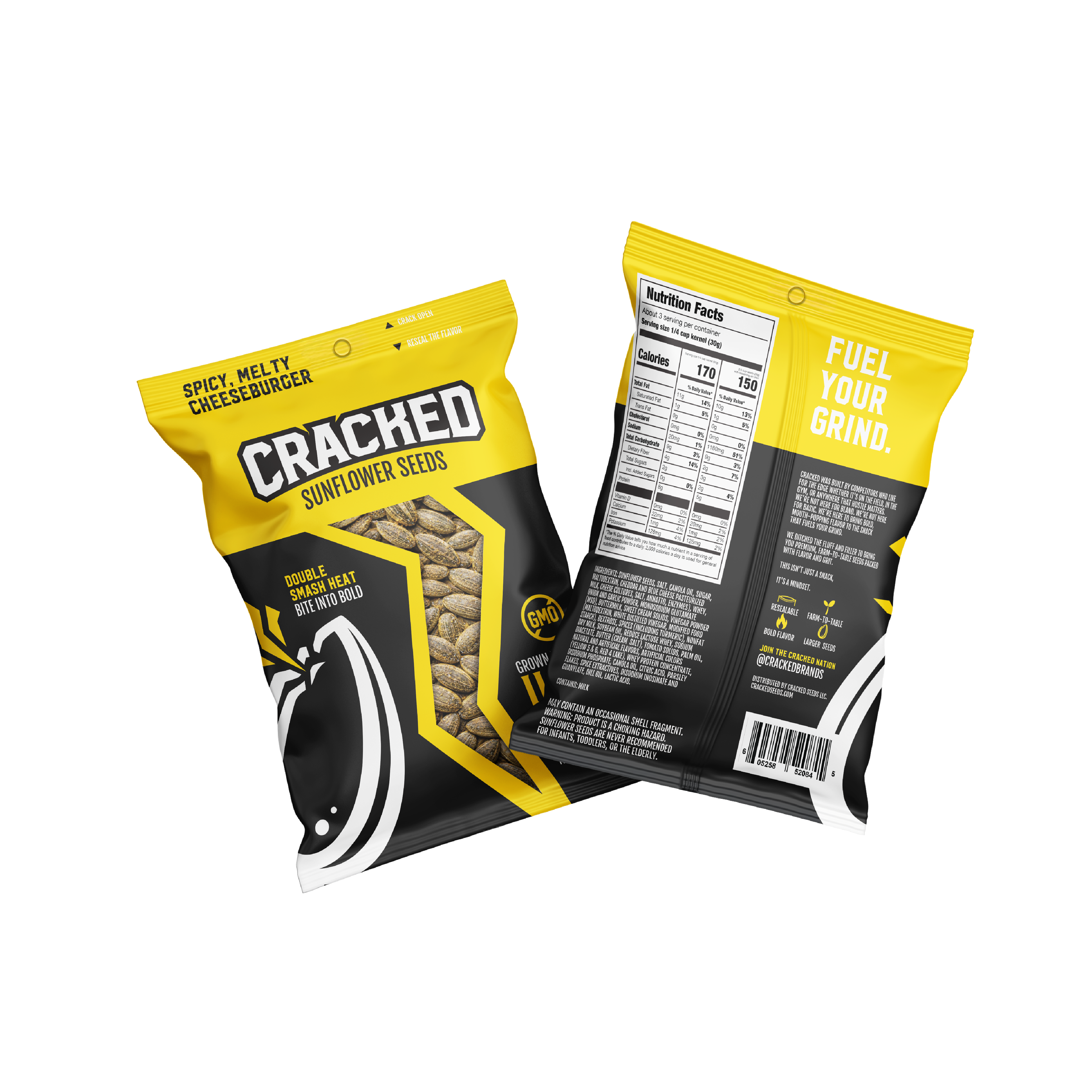 Double Smash Heat Sunflower Seeds